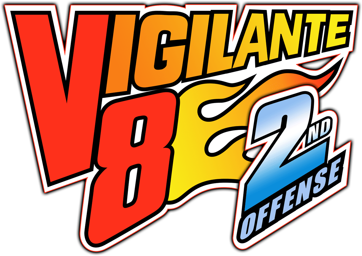 Vigilante 8 2nd Offense logo for Playstation